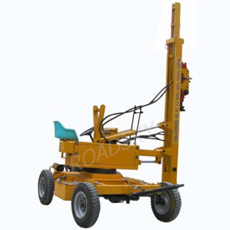 HighwayGuardrailHydraulicPostDriver3 Nanjing Roadsky Traffic