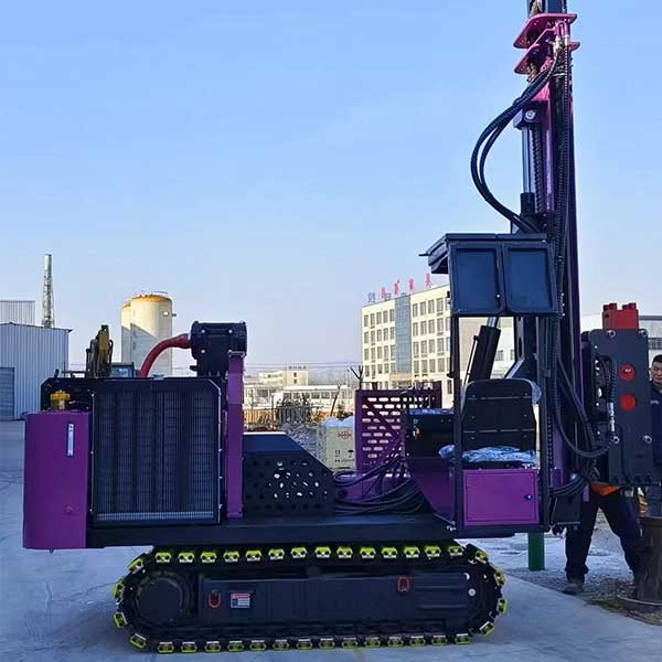 YCR330G Solar Pile Driver with Remote Control Purple