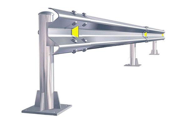 Main Components of a W-Beam Guardrail System